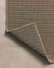 Providence PRC-05 Natural/Graphite Area Rug by Chris Loves Julia X Loloi Backing Image