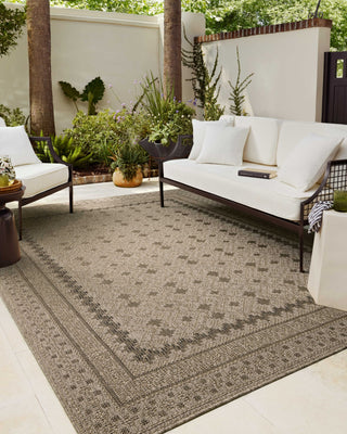 Providence PRC-06 Charcoal/Dove Area Rug by Chris Loves Julia X Loloi Lifestyle Image Feature