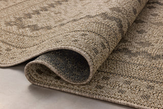 Providence PRC-06 Charcoal/Dove Area Rug by Chris Loves Julia X Loloi Pile Image