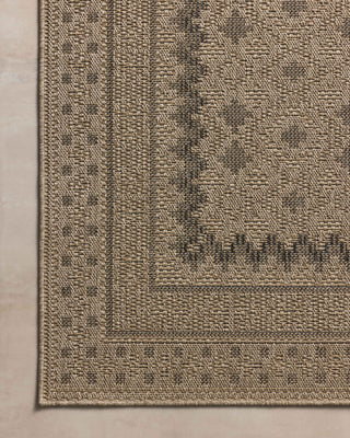 Providence PRC-06 Charcoal/Dove Area Rug by Chris Loves Julia X Loloi Corner Image