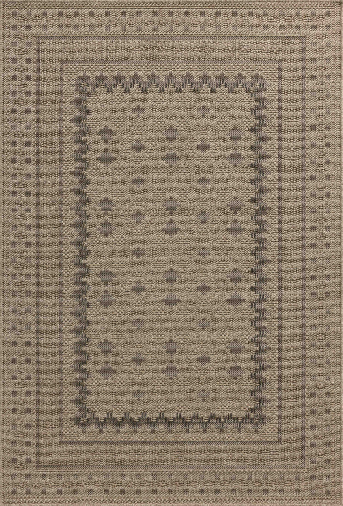 Providence PRC-06 Charcoal/Dove Area Rug by Chris Loves Julia X Loloi main image