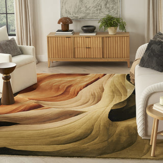 Nourison Prismatic PRS38 Multicolor Area Rug Room Image Feature