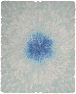 Nourison Prismatic PRS39 Blue Area Rug main image