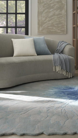 Nourison Prismatic PRS39 Blue Area Rug Main Image