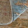 Feizy Pearson 39SCF Blue/Ivory/Brown Area Rug Detail Image