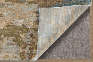 Feizy Pearson 39SCF Blue/Ivory/Brown Area Rug Detail Image