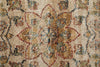Feizy Pearson 39SEF Ivory/Tan/Blue Area Rug Corner Image