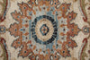 Feizy Pearson 39SGF Ivory/Red/Blue Area Rug Corner Image