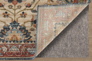 Feizy Pearson 39SGF Ivory/Red/Blue Area Rug Detail Image