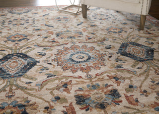 Feizy Pearson 39SGF Ivory/Red/Blue Area Rug Lifestyle Image Feature