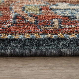 Feizy Pearson 39SGF Ivory/Red/Blue Area Rug Lifestyle Image Feature