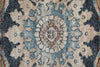 Feizy Pearson 39SGF Blue/Red/Ivory Area Rug Corner Image