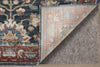 Feizy Pearson 39SGF Blue/Red/Ivory Area Rug Detail Image
