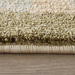 Feizy Pearson 39SHF Brown/Tan/Green Area Rug Lifestyle Image Feature
