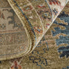 Feizy Pearson 39SJF Green/Ivory/Blue Area Rug Detail Image