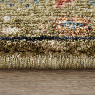 Feizy Pearson 39SJF Green/Ivory/Blue Area Rug Lifestyle Image Feature