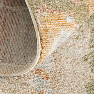Feizy Pearson 39SRF Ivory/Green/Tan Area Rug Detail Image