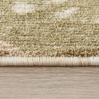 Feizy Pearson 39SRF Ivory/Green/Tan Area Rug Lifestyle Image Feature