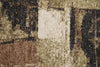 Feizy Pearson 39STF Ivory/Green/Brown Area Rug Close Up
