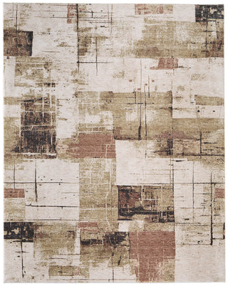 Feizy Pearson 39STF Ivory/Green/Brown Area Rug main image