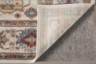 Feizy Pearson 39SUF Ivory/Green/Red Area Rug Detail Image