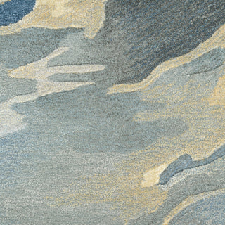 Nourison Prismatic PRS40 Blue Multicolor Area Rug Swatch Image
