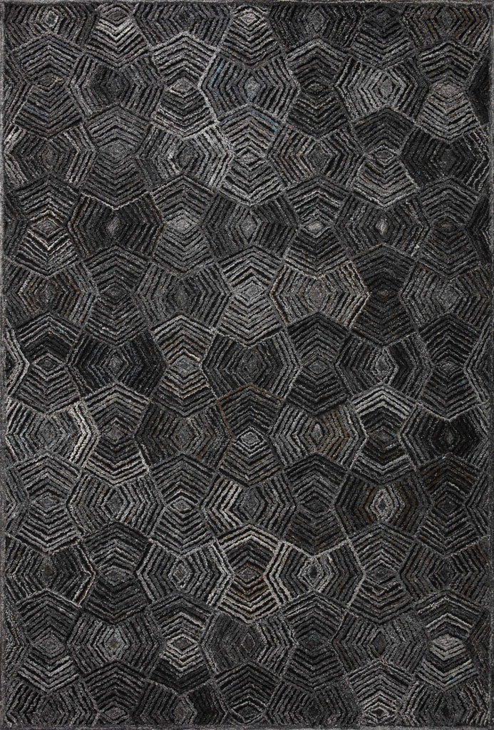 Loloi Prescott PRE-01 Charcoal Area Rug main image