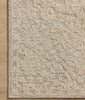 Loloi Prudence PRU-01 Mist / Ivory Area Rug Corner Image