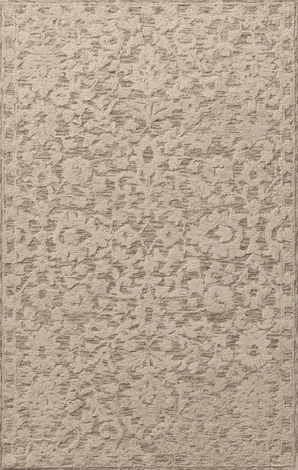 Loloi Prudence PRU-01 Stone/Ivory Area Rug