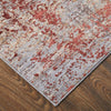 Feizy Pryor 39NGF Red/Gray/Blue Area Rug