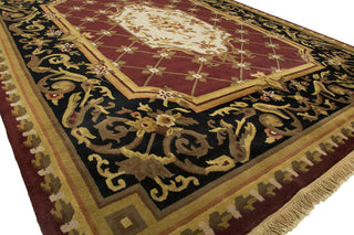 Kalaty Le Palais PS-501 Plum Red/Ivory Area Rug