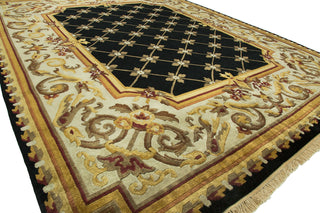 Kalaty Le Palais PS-510 Black/Ivory Area Rug