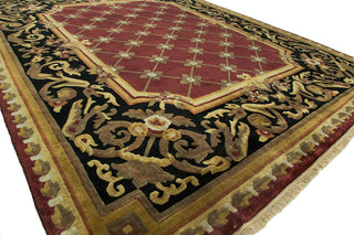 Kalaty Le Palais PS-521 Plum Red Area Rug