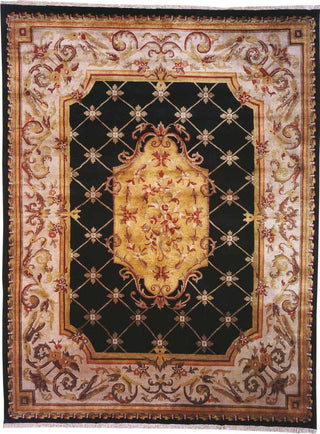 Kalaty Le Palais PS-540 Black/Ivory Area Rug