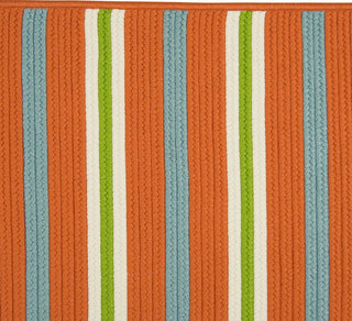 Colonial Mills Painter Stripe PS21 Tangerine Area Rug Alternate Image