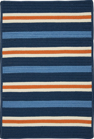 Colonial Mills Painter Stripe PS41 Set Sail Blue Area Rug Main Image