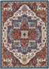 Nourison Parisa PSA01 Brick/Ivory Area Rug Main Image