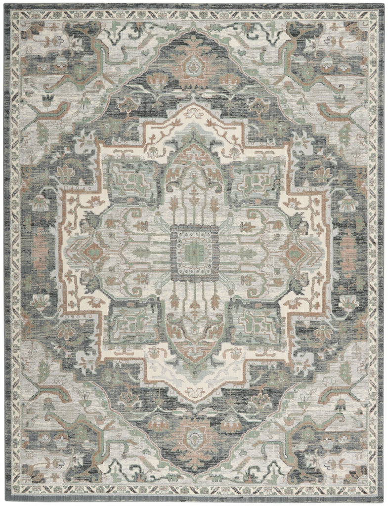 Nourison Parisa PSA01 Grey Sage Area Rug main image