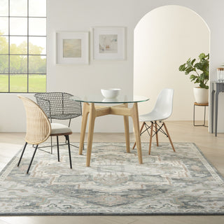 Nourison Parisa PSA01 Grey Sage Area Rug Room Image Feature