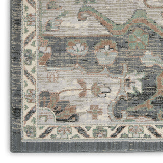 Nourison Parisa PSA01 Grey Sage Area Rug Texture Image