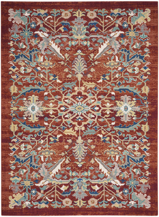 Nourison Parisa PSA02 Brick Area Rug main image