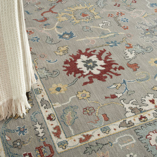 Nourison PARISA PSA03 GREY Corner Image