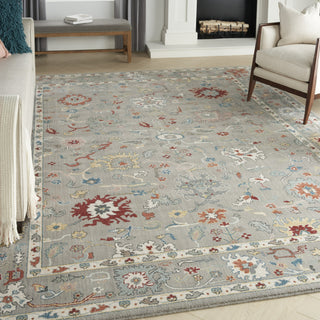 Nourison PARISA PSA03 GREY Corner Image