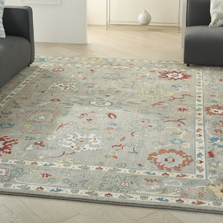 Nourison PARISA PSA03 GREY Corner Image
