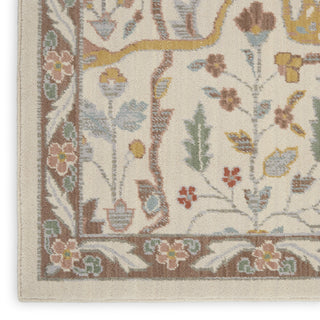 Nourison Parisa PSA04 Beige Area Rug Texture Image