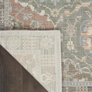 Nourison PARISA PSA05 GREY MULTICOLOR Corner Image