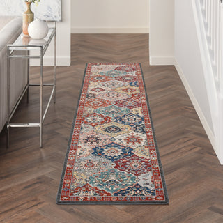Nourison PARISA PSA05 MULTICOLOR Corner Image