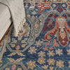 Nourison Parisa PSA06 Denim Multi Area Rug Corner Image