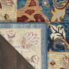 Nourison Parisa PSA06 Denim Multi Area Rug Corner Image