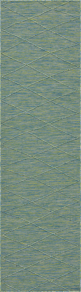 Nourison Practical Solutions PSL01 Blue Green Area Rug Main Image
